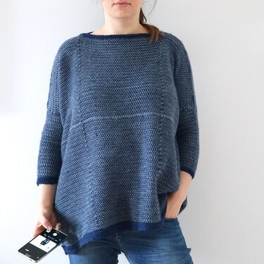Tunesisch Häkeln Anleitung für Pullover