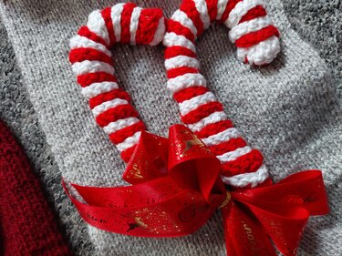 Kostenlose Häkelanleitung für Candy Canes! - Häkeln