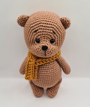 PDF Häkelanleitung Teddy Theo