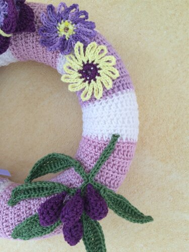 Häkelanleitung Türkranz "Provence"