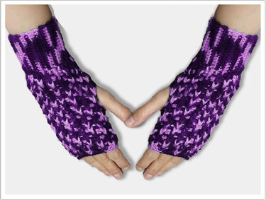 Häkelanleitung für Armstulpen - Perfekt angepasst an deine Hände!