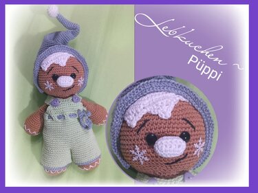 Häkelanleitung / Amigurumi / Lebkuchen~ Püppi - Häkeln