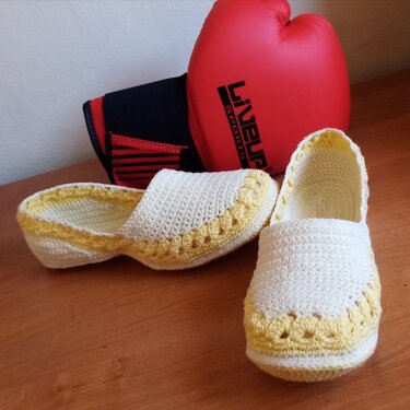 Ballerinas. Crochet pattern