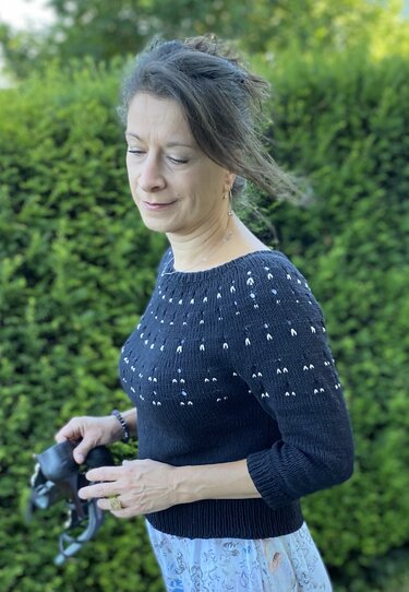 Rundpassenshirt GOLDMARIE - nahtlos - 2 Versionen - 8 Größen - Bild 5