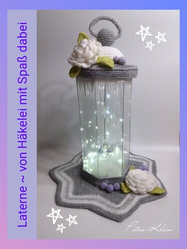 Häkelanleitung mit Bastelanteil / Laterne