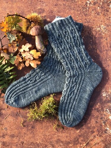 Anleitung Socken "Waldläufer" - Stricken