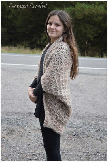 + KIANA + Seelenw&auml;rmer h&auml;keln, perfekt f&uuml;r Anf&auml;nger, alle Gr&ouml;&szlig;en. Weste - Häkeln