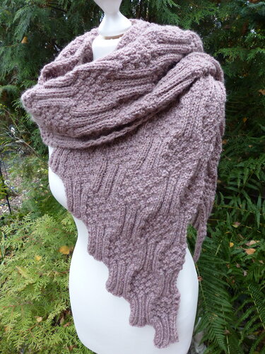 Strickanleitung Schal "Belinda"