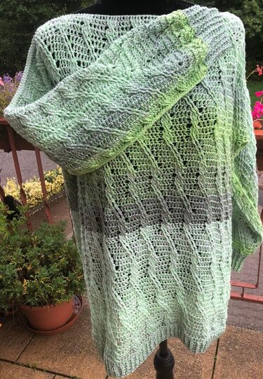 Häkelanleitung 1 Bobbel Pullover Diagonal