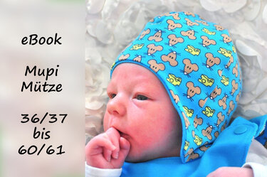 E-Book Mupi-Cap with flaps size 36/37-60/61 cm