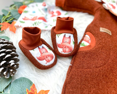 Anleitung Walkpuschen PIA | Größe 16-19 - Nähen