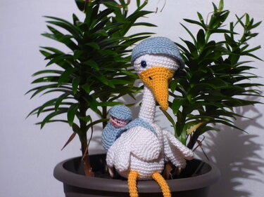 Häkelanleitung Storch Adebar - Bild 4