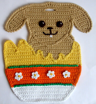 E-Book Ostern Motiv Topflappen 10 Häkelanleitungen