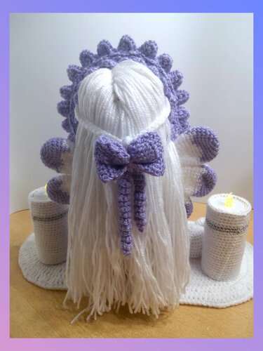 Häkelanleitung / Amigurumi / Adventsgesteck Engel