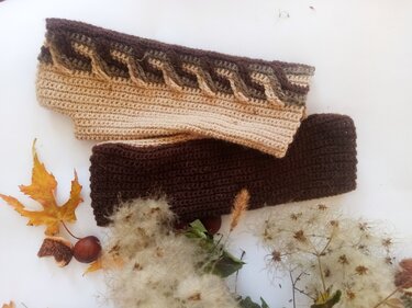 Fingerless Gloves. Crochet pattern