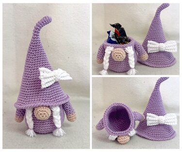 Wichtelin Ribbon - Kreative Idee f&uuml;r eine originelle Geschenkverpackung - Häkeln