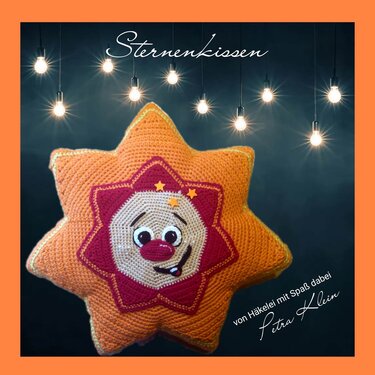 Häkelanleitung / Sternenkissen - Bild 2