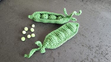 Erbsenschote - häkeln - Kaufladen -