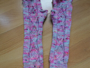 Armstulpen ZAUBERFEE Strickanleitung