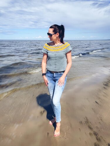 Crochet Pattern - Chantilly Top