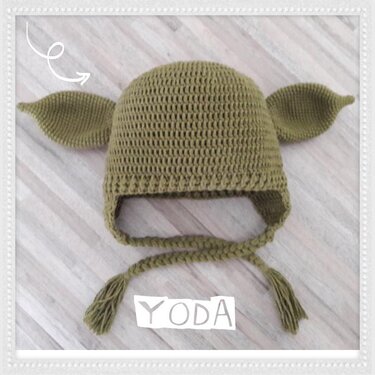Mini Yoda - Häkeln