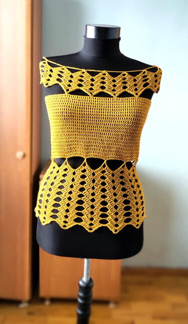 Chevron Top - Crochet