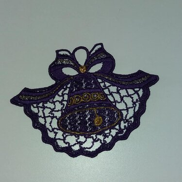 Fensterbild,Lace, Stickerei, WQeihnachten - Sticken