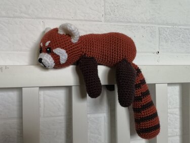 red Panda - crochet pattern by NiggyArts
