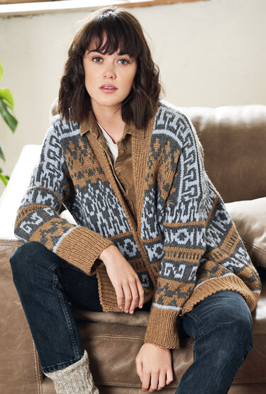 Strickanleitung: Cardigan im Grandpa-Style - Bild 2