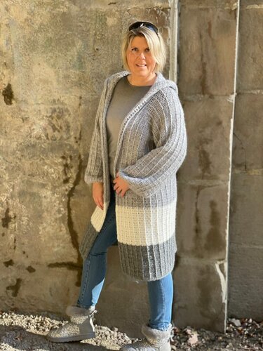 Häkelanleitung Jacke/Mantel Zuni