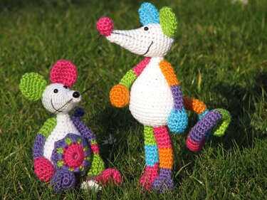 Häkelanleitung Mäuse - Amigurumi