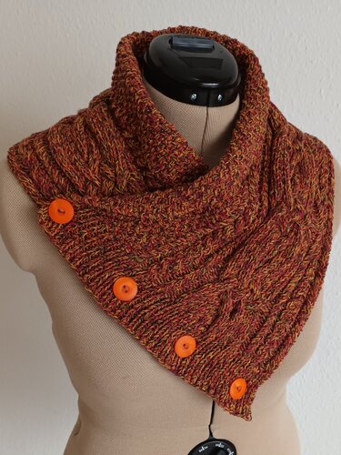 Strickanleitung für den Schalkragen "Olivia"