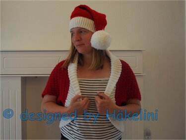 Anleitungsset Weihnachtsmütze „Big Santa“ & Seelenwärmer „X-Mas“ - Bild 3