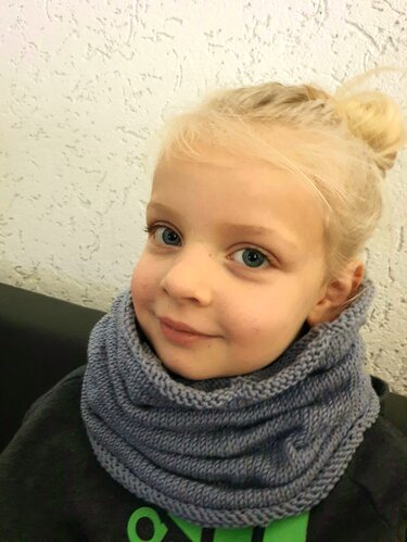 Strickanleitung Falten Loop "Amelie" alle Größen