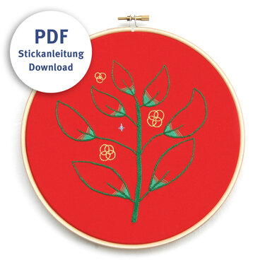 Stickanleitung Wunschbaum - Sticken