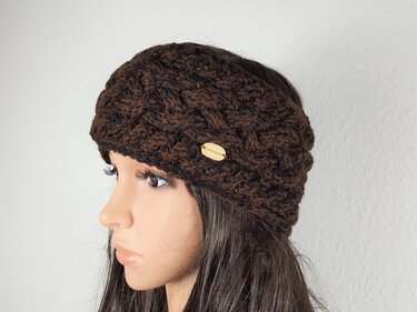 93 Strickanleitung Stirnband total verzopft - Bild 2