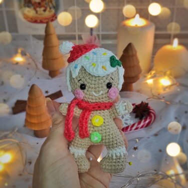 Häkelanleitung Lebkuchen-Junge