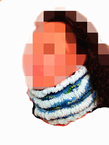 Loop Strickanleitung mit Wellenmuster - Bild 2