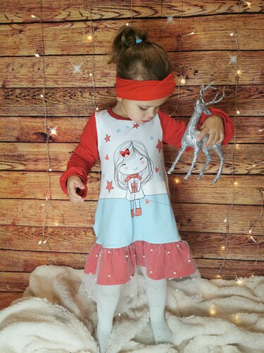 Anleitung Mini&Me Winterdress Girls - Nähen