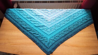 Strickanleitung Dreiecktuch "Esther"