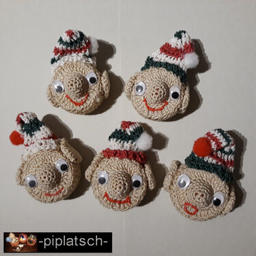 LED-Teelichtbande Teil 6 Elfe - Häkeln