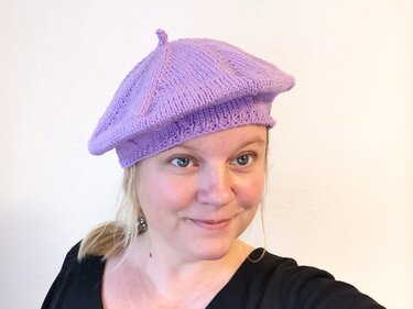 Baskenmütze Beret - Stricken
