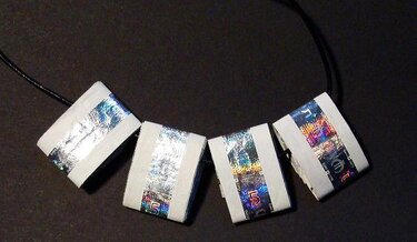 Origami Geldschein Schmuck (*) - Basteln