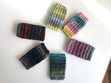 Handstulpen Zauberball - Stricken