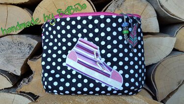 Kosmetiktasche >>Eis-Kosmetik-Tasche<< - Bild 3