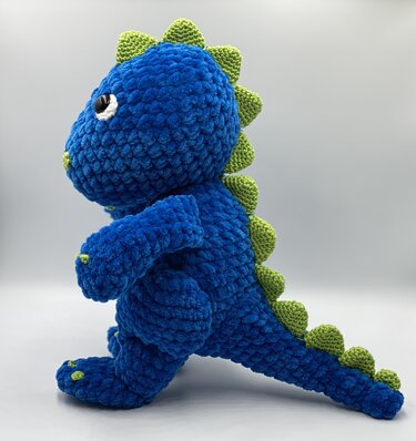 Crochet Pattern - Dino "Spikey"