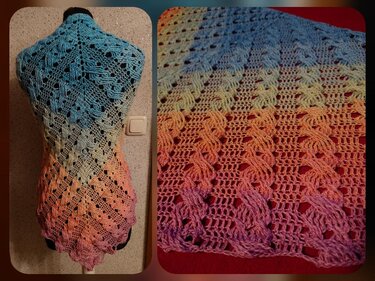 Tuch Nadalina häkeln