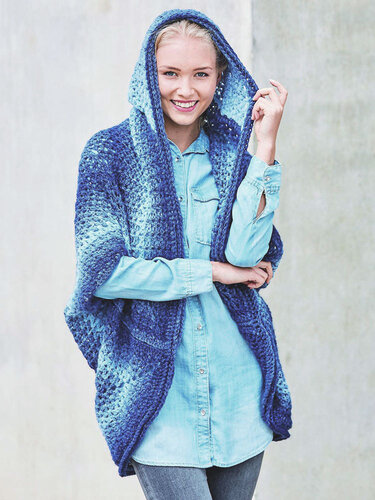 SEELENWÄRMER HOODIE-STYLE, gehäkelt - Häkeln