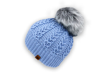Beanie "Elisa" (cable braid pattern, all sizes) - Crochet