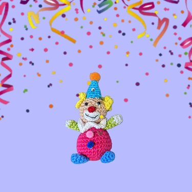 Clown Häkelanleitung